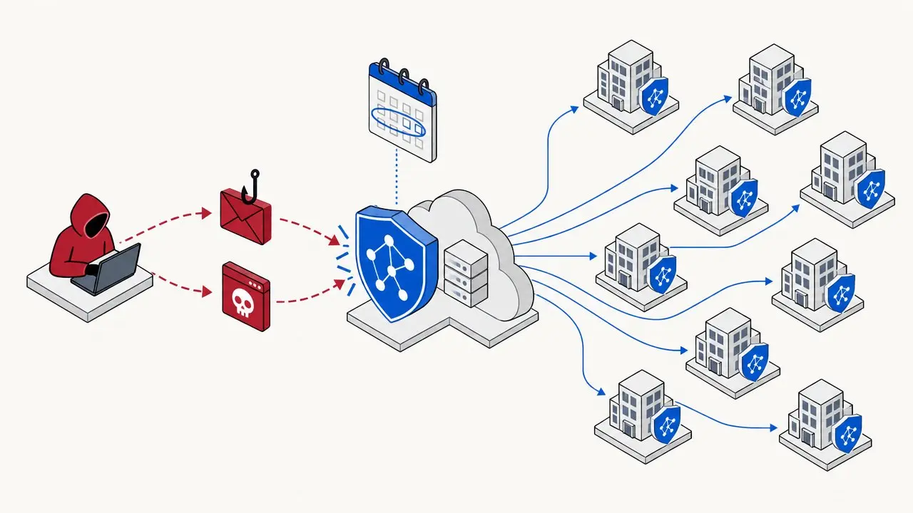 A new attack campaign stopped by one shield that then protects every customer